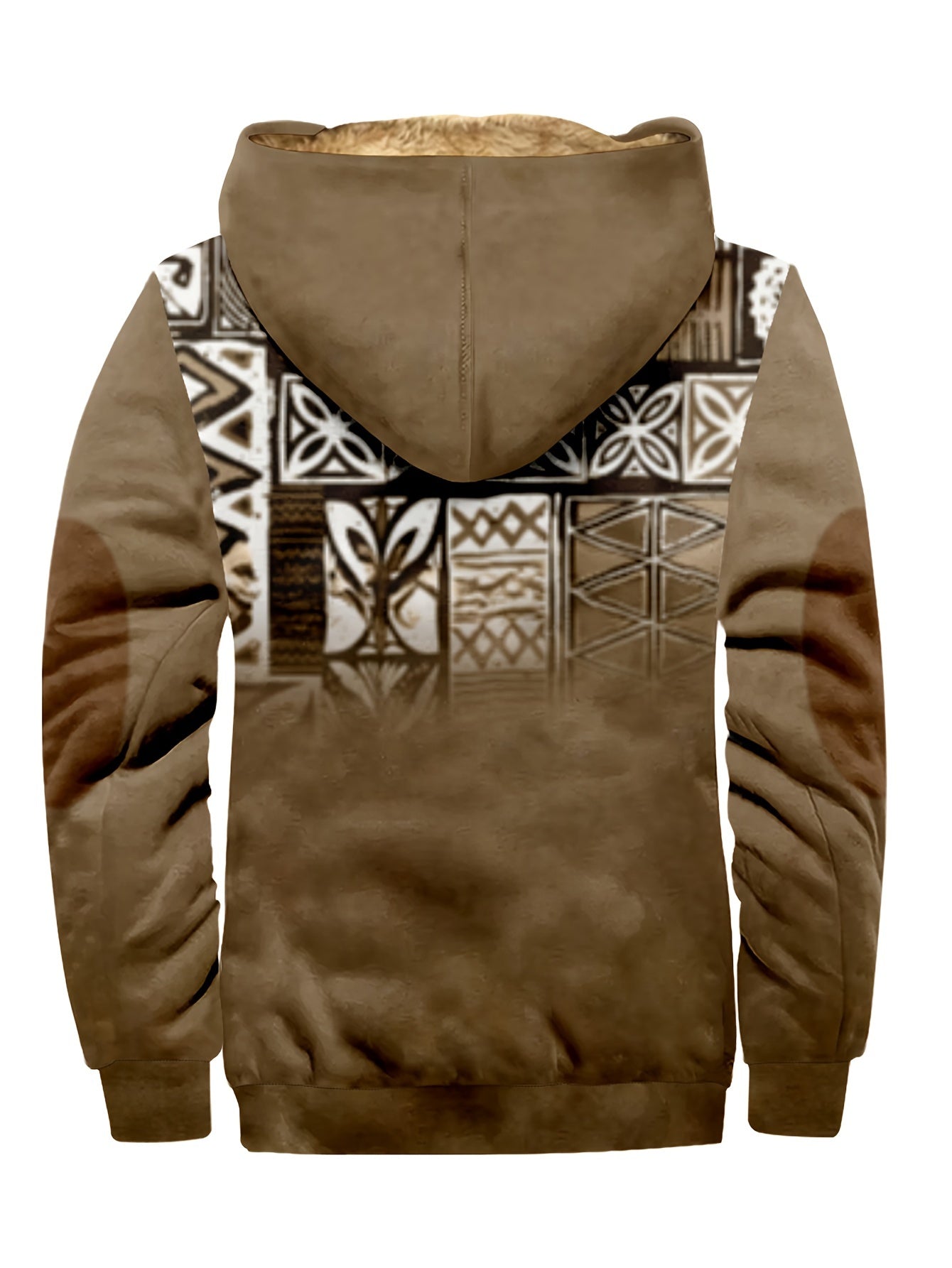 Vintage Style Warm Fleece Coat