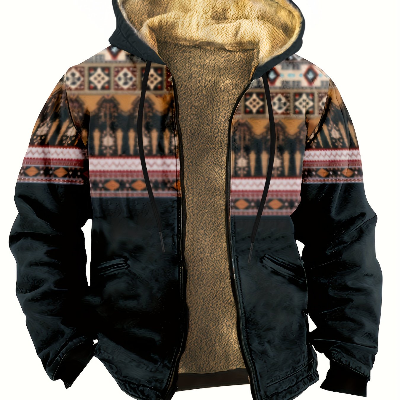 Vintage Style Warm Fleece Coat