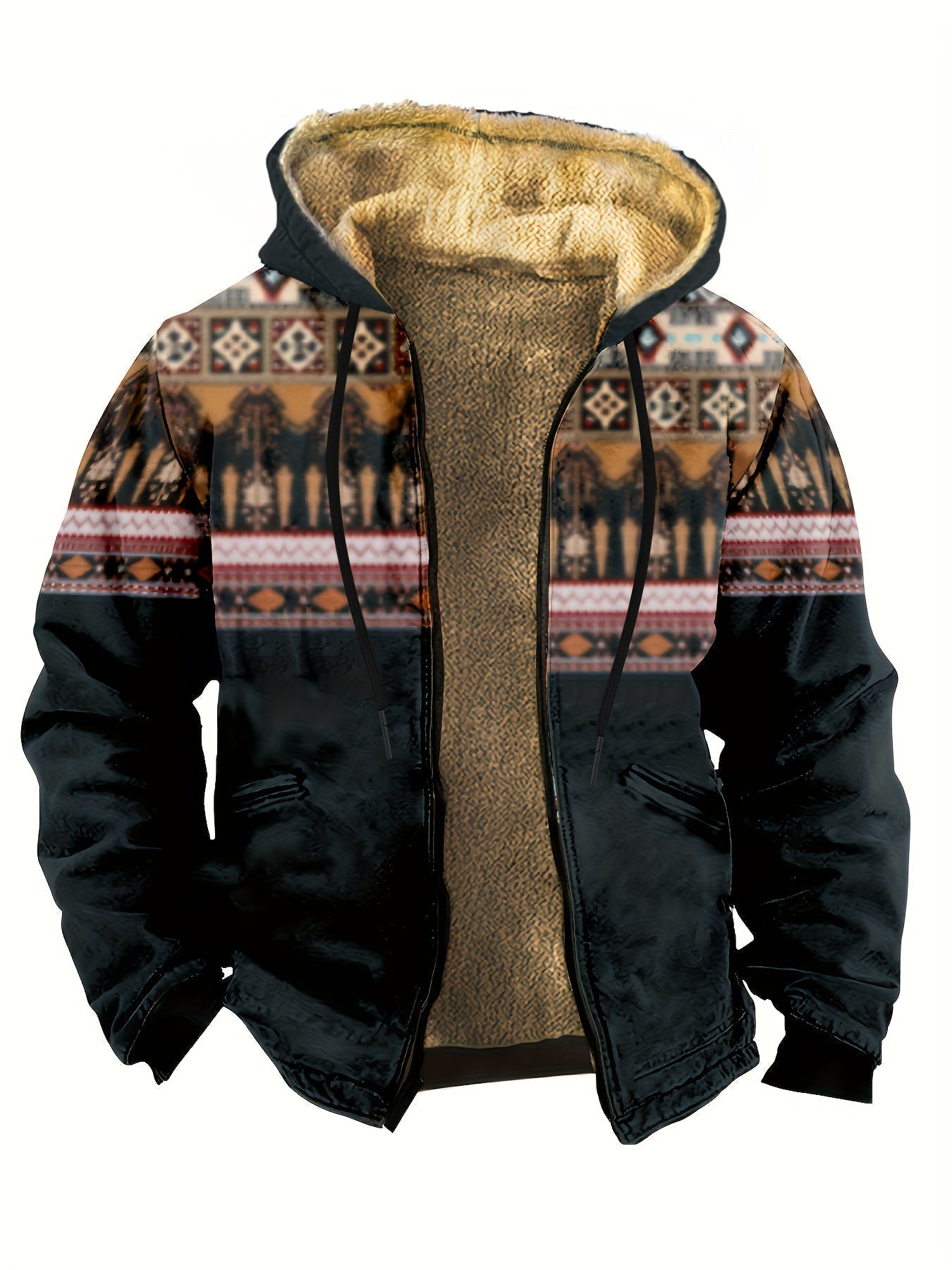 Vintage Style Warm Fleece Coat