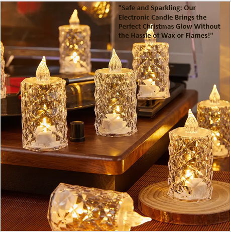 Electronic Candle for Christmas Decorations