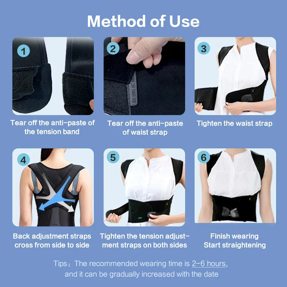Ergonomic Back Brace Posture Corrector 