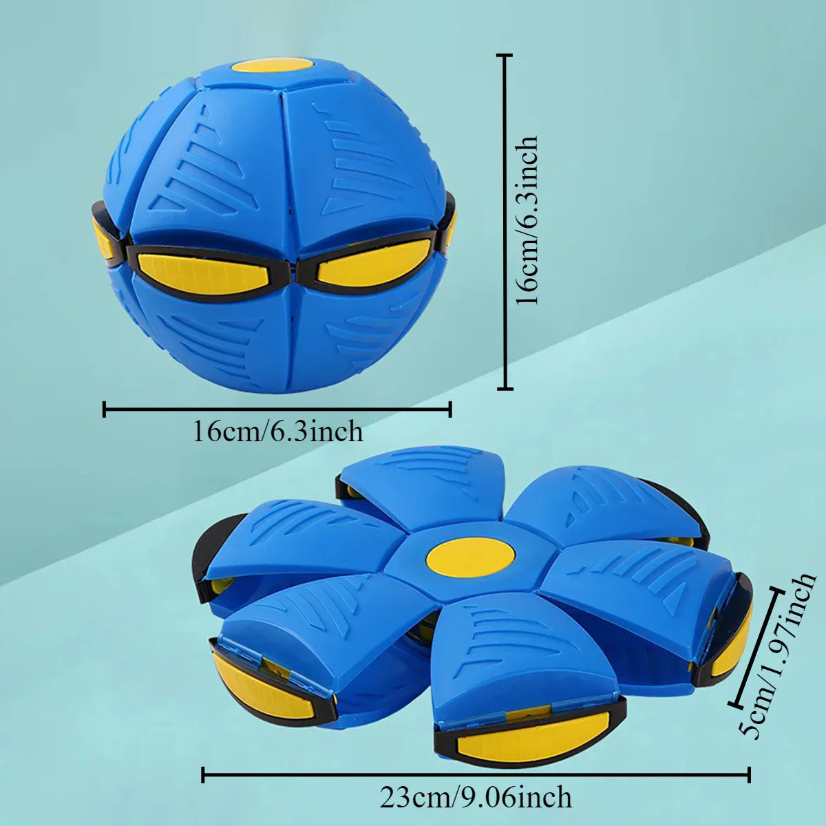 Pet Flying Saucer Ball