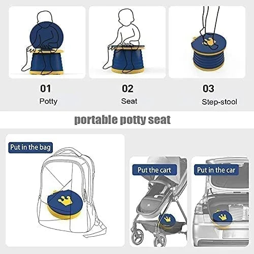 2-in-1 Portable Potty Seat