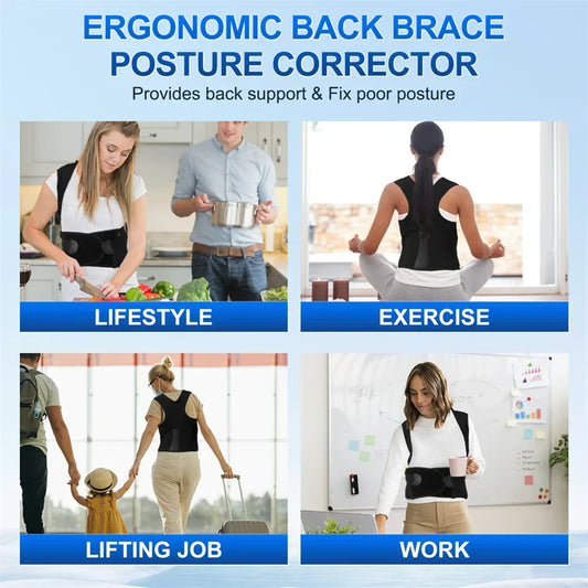 Ergonomic Back Brace Posture Corrector 