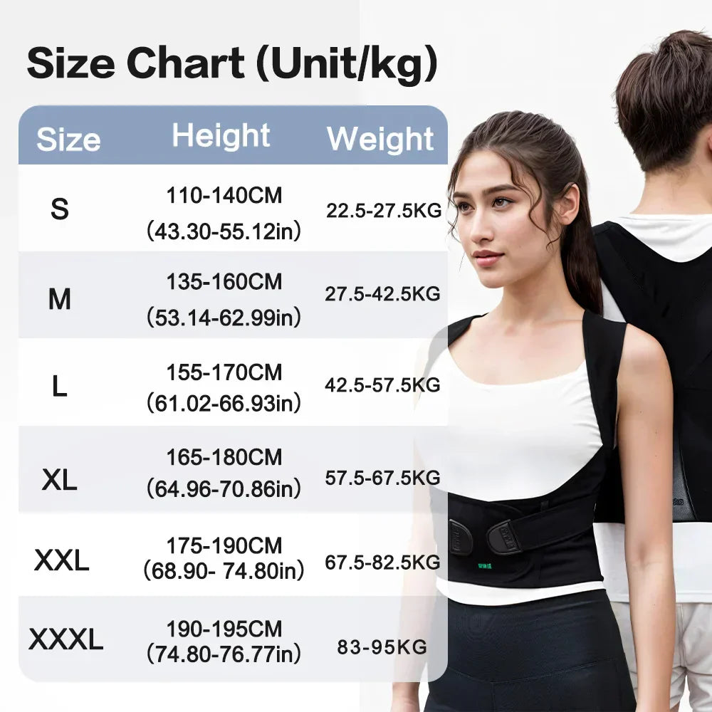 Ergonomic Back Brace Posture Corrector 