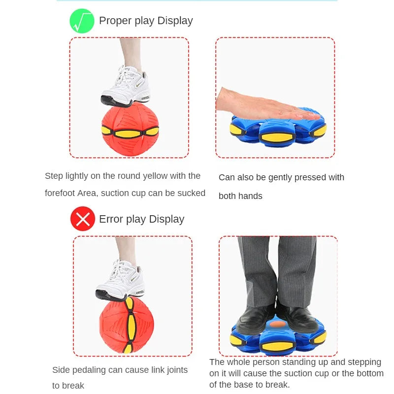 Pet Flying Saucer Ball