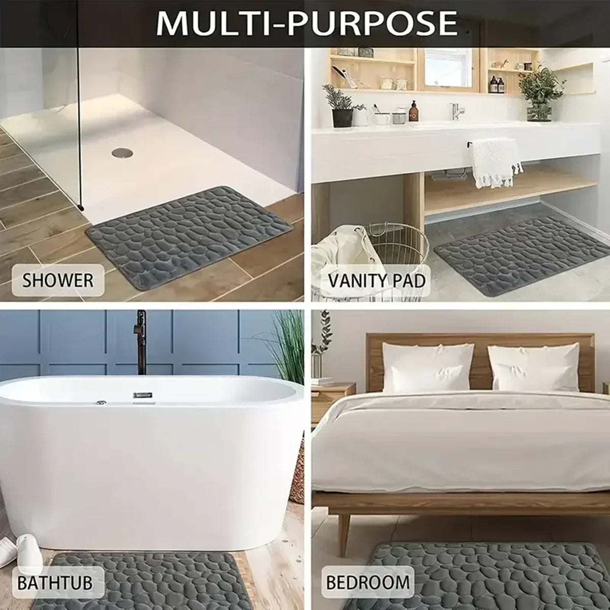 3D Non-Slip Door Mat
