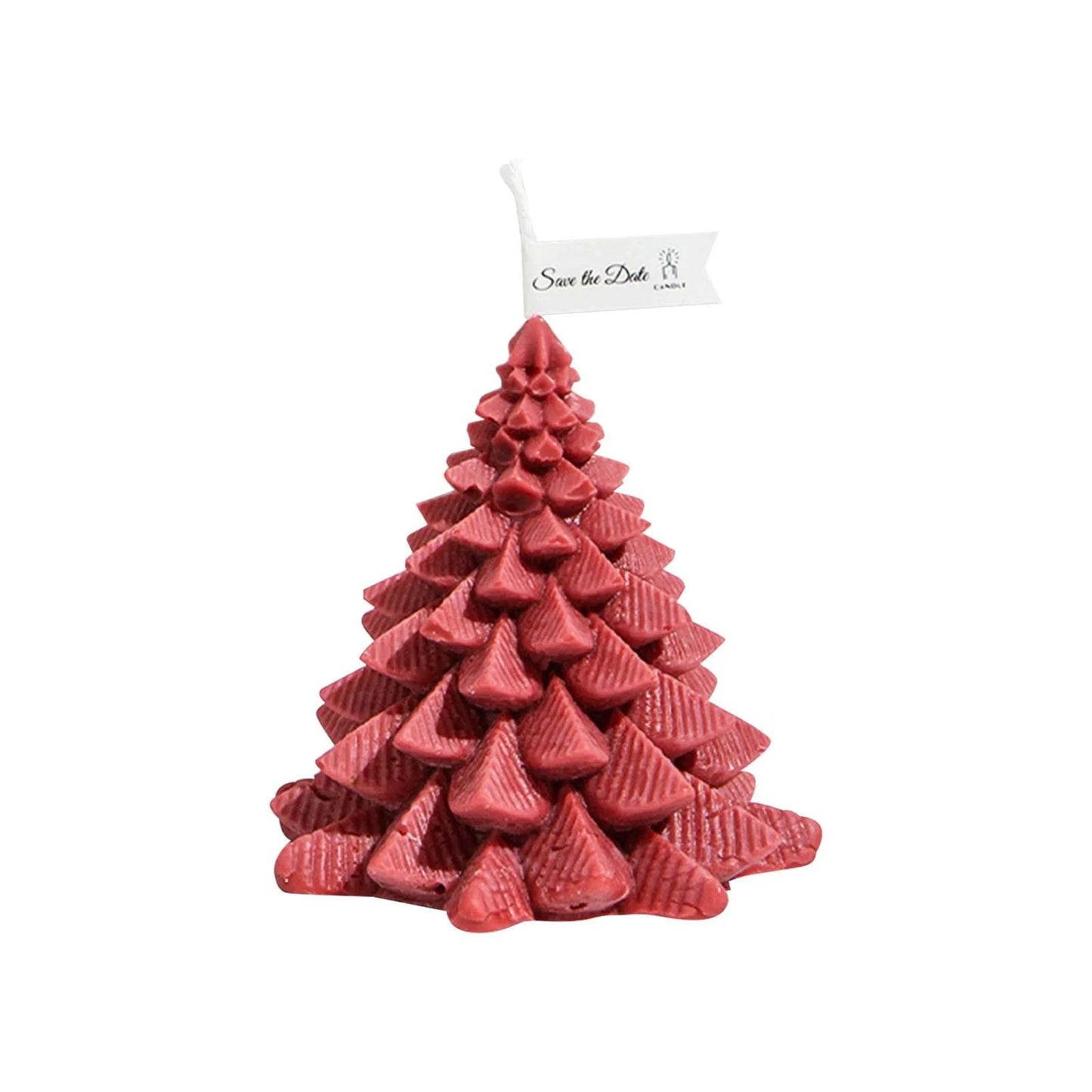 Christmas Tree Shaped Candles