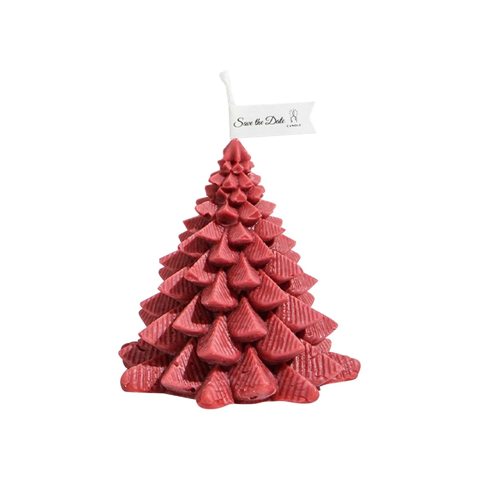 Christmas Tree Shaped Candles