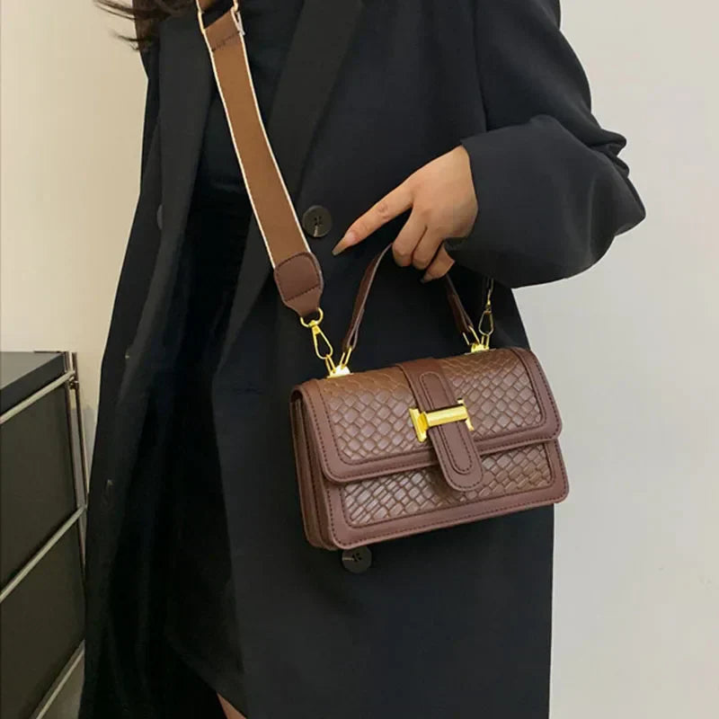 Women Soft Leather Saddle Bag
