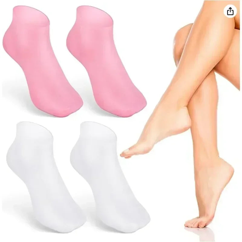Reusable Silicone Moisturizing Socks