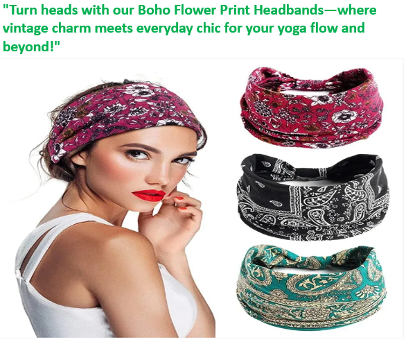 Bohemian Trendy Yoga Ladies Headwear