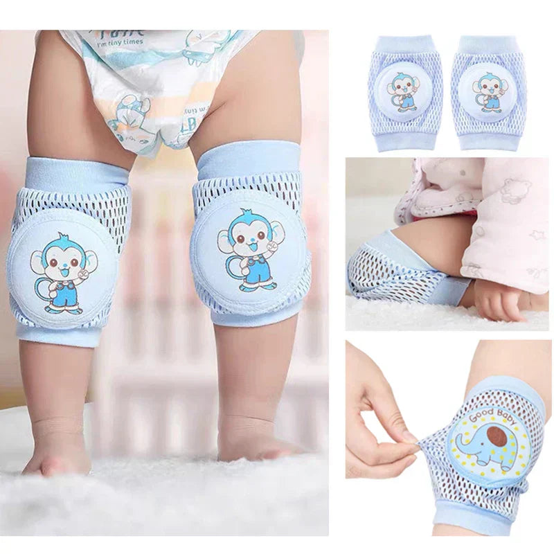 Kids Crawling Pads - Safety Mesh for  Elbow & Knee - UpstorePlus