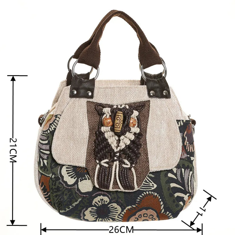 New Style Canvas Women Shoulder Bag